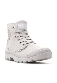 Buty Palladium Pampa Hi 73089-056-M beżowy. Kolor: beżowy. Materiał: materiał, guma. Szerokość cholewki: normalna. Wzór: jednolity #8