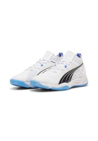 Puma - Buty do piłki ręcznej Eliminate NITRO™ SQD PUMA White Bluemazing Black Blue. Kolor: niebieski, wielokolorowy, czarny, biały