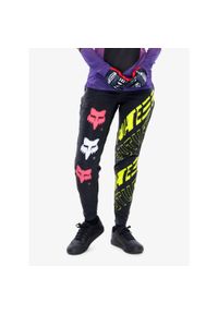 FOX - Spodnie rowerowe damskie Fox Flexair Pant Elevated. Kolor: czarny. Sport: kolarstwo