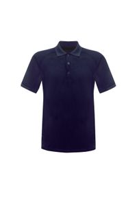 Regatta - Męska Koszulka Polo Coolweave. Typ kołnierza: polo. Kolor: niebieski #1