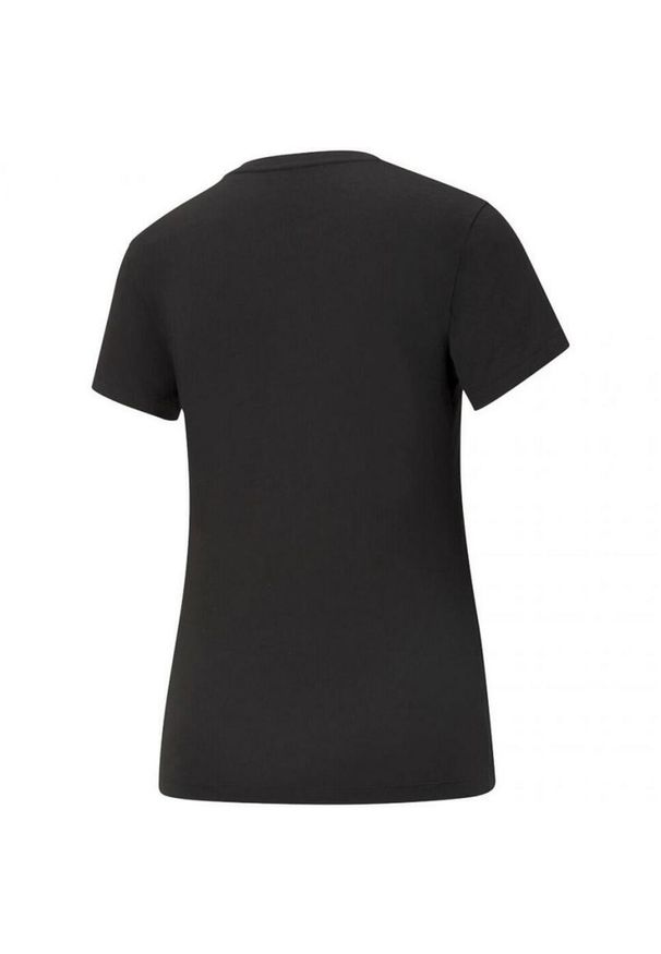 Puma - T-shirt Damski Logo ESS. Kolor: czarny