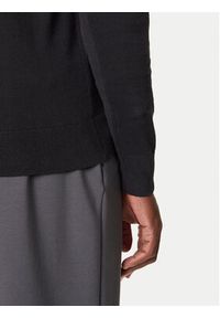 TOMMY HILFIGER - Tommy Hilfiger Sweter MW0MW42249 Czarny Regular Fit. Kolor: czarny. Materiał: bawełna #4