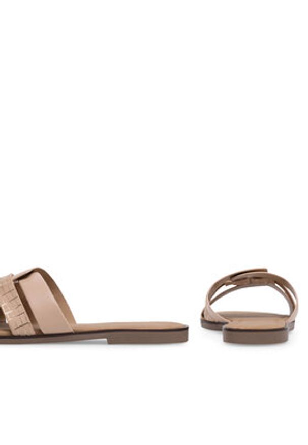 Jenny Fairy Klapki WYL0710-7 Różowy. Kolor: różowy. Materiał: skóra