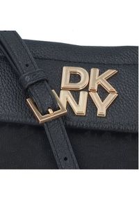 DKNY Torebka R44EFI71 Czarny. Kolor: czarny. Materiał: skórzane