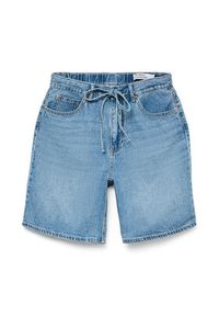 Vero Moda Szorty jeansowe Villa 10326196 Niebieski Loose Fit. Kolor: niebieski. Materiał: bawełna #7