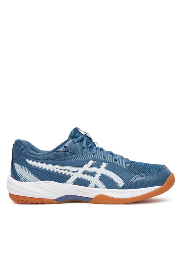 Asics Buty halowe Gel-Task 4 1071A103 Niebieski. Kolor: niebieski. Materiał: materiał