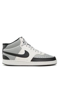 Nike Sneakersy Court Vision Mid Nn DN3577 002 Szary. Kolor: szary. Materiał: skóra. Model: Nike Court #1