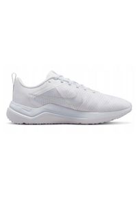 Buty męskie do biegania Nike Downshifter 12 białe. Kolor: biały. Materiał: materiał, syntetyk. Model: Nike Downshifter