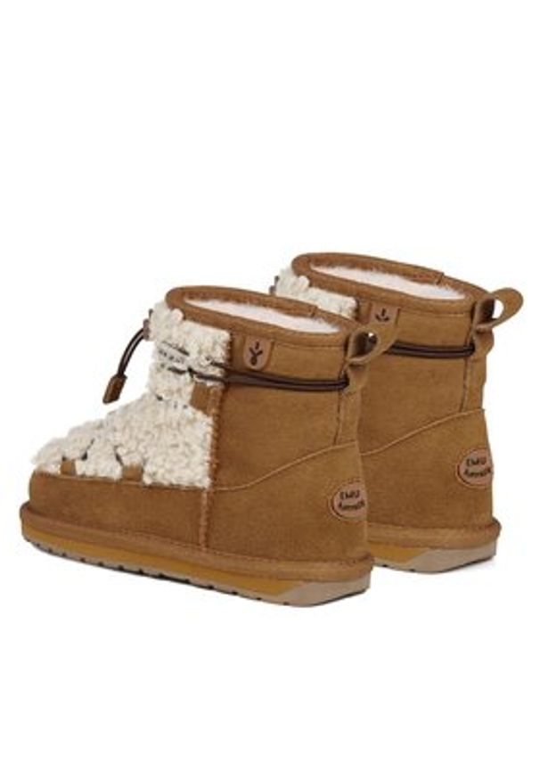 EMU Australia Śniegowce Mauboy K12956 Brązowy. Kolor: brązowy. Materiał: wełna