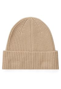 TOMMY HILFIGER - Tommy Hilfiger Czapka Th Cashmere AW0AW17772 Beżowy. Kolor: beżowy. Materiał: kaszmir #2