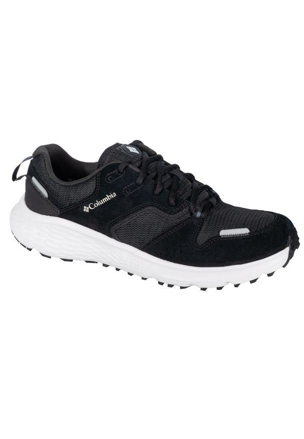 columbia - Buty trekkingowe męskie, Columbia Benson. Zapięcie: sznurówki. Kolor: czarny. Materiał: guma, materiał, syntetyk. Szerokość cholewki: normalna. Sport: turystyka piesza