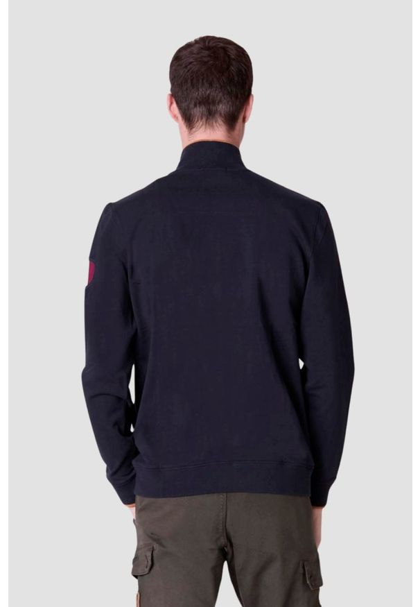 Aeronautica Militare - AERONAUTICA MILITARE Granatowa bluza męska Embroidered Frecce Tricolori, Rozmiar XXL. Kolor: niebieski