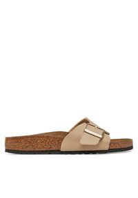 Klapki Birkenstock. Kolor: beżowy