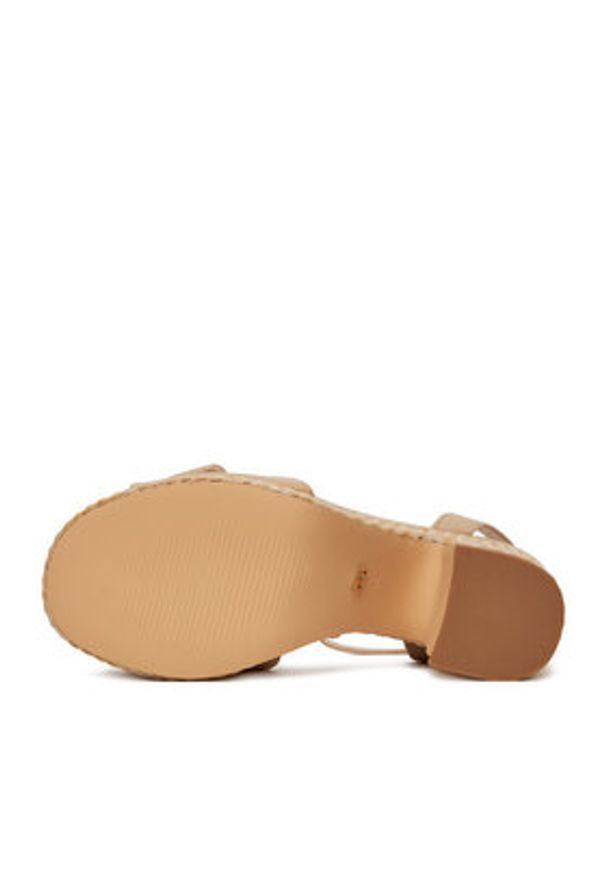 DeeZee Espadryle RT2206125 Beżowy. Kolor: beżowy. Materiał: materiał