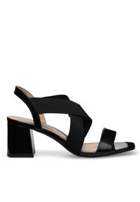 Clara Barson Sandały WYL3662-3 Czarny. Kolor: czarny. Materiał: materiał #1