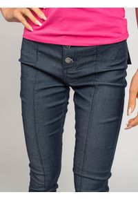 Guess Jeansy "Super High Skinny" | W0BA62R49S0 | Kobieta | Granatowy. Stan: podwyższony. Kolor: niebieski