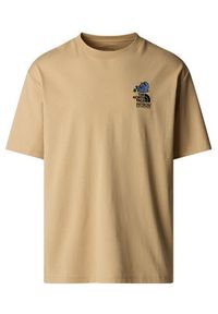 The North Face T-Shirt Unisex Mountain Cleanup NF0A8C4D Beżowy Oversize. Kolor: beżowy. Materiał: bawełna #6