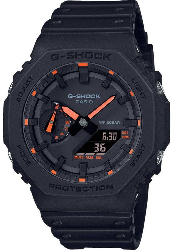 Zegarek G-SHOCK Zegarek Casio G-Shock GA-2100-1A4ER Męski