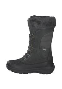 Buty Śniegowce damskie wysokie CMP THALO ocieplane skóra nubukowa. Kolor: szary. Materiał: nubuk, skóra. Sezon: zima. Styl: sportowy