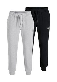 Jack & Jones - Jack&Jones Komplet 2 par spodni Gordon 12286762 Czarny Regular Fit. Kolor: czarny. Materiał: syntetyk #10