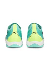 Puma - Buty piłkarskie męskie PUMA Ultra Match IT. Zapięcie: sznurówki. Kolor: biały, wielokolorowy, niebieski, żółty. Materiał: materiał. Szerokość cholewki: normalna. Sport: piłka nożna