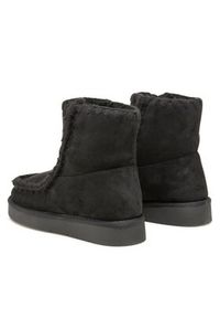 Jenny Fairy Śniegowce WS050101-01 Czarny. Kolor: czarny. Materiał: materiał #4