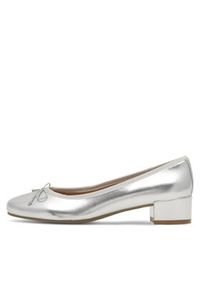 Jenny Fairy Baleriny WYL3680-1 Srebrny. Kolor: srebrny. Materiał: skóra #5