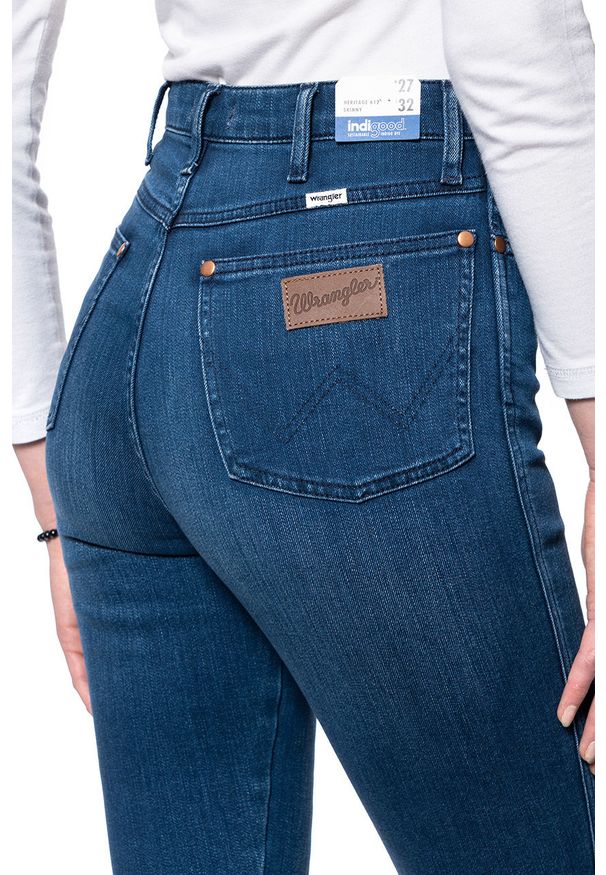 Wrangler - DAMSKIE SPODNIE JEANSOWE WRANGLER WRIGGLER FOR KEEPS W2H0JC22T 112128604