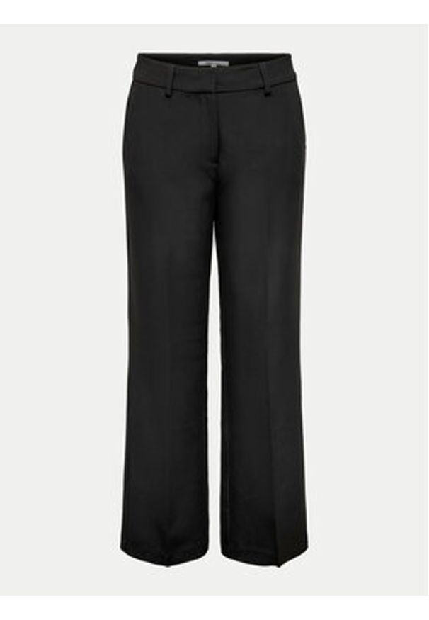 only - ONLY Spodnie materiałowe Kayle 15324532 Czarny Straight Fit. Kolor: czarny. Materiał: syntetyk