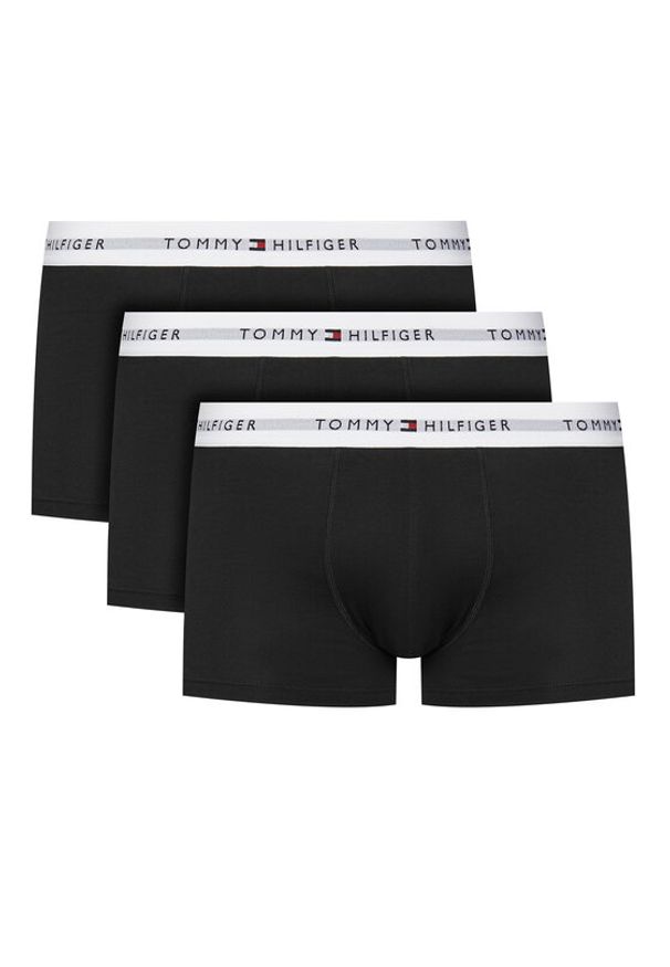 TOMMY HILFIGER - Tommy Hilfiger Komplet 3 par bokserek UM0UM02763 Czarny. Kolor: czarny. Materiał: bawełna