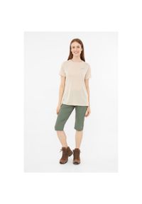 Viking - T-shirt damski VIKING Morain Lady Bamboo. Kolor: beżowy
