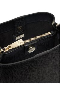 Aigner Torebka Delia S 136160 Czarny. Kolor: czarny. Materiał: skórzane