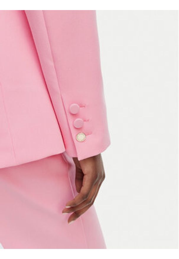 Morgan Marynarka 261-VMAKI.F Różowy Regular Fit. Kolor: różowy. Materiał: syntetyk