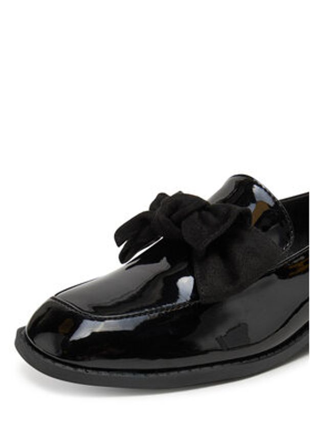 DeeZee Loafersy SQ873-1 Czarny. Kolor: czarny. Materiał: skóra