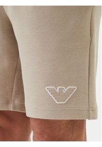 Emporio Armani Underwear Szorty sportowe EM000495 AF19053 U1102 Beżowy. Kolor: beżowy. Materiał: bawełna. Styl: sportowy #4