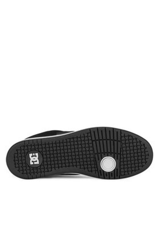 DC Sneakersy MANTECA 4 ADYS100765-BKW Czarny. Kolor: czarny. Materiał: skóra