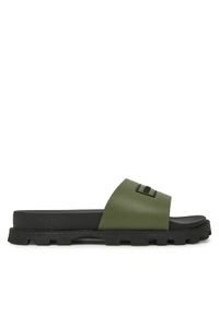 Hunter Klapki HFRU0005251 Zielony. Kolor: zielony. Materiał: syntetyk #1