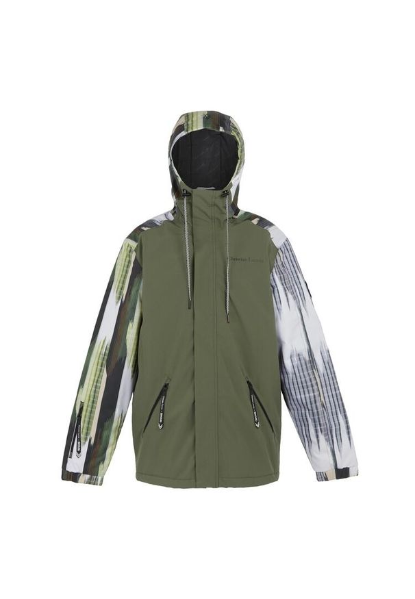 Kurtka puchowa Regatta Christian Lacroix Lunel. Kolor: zielony. Materiał: puch. Sport: turystyka piesza