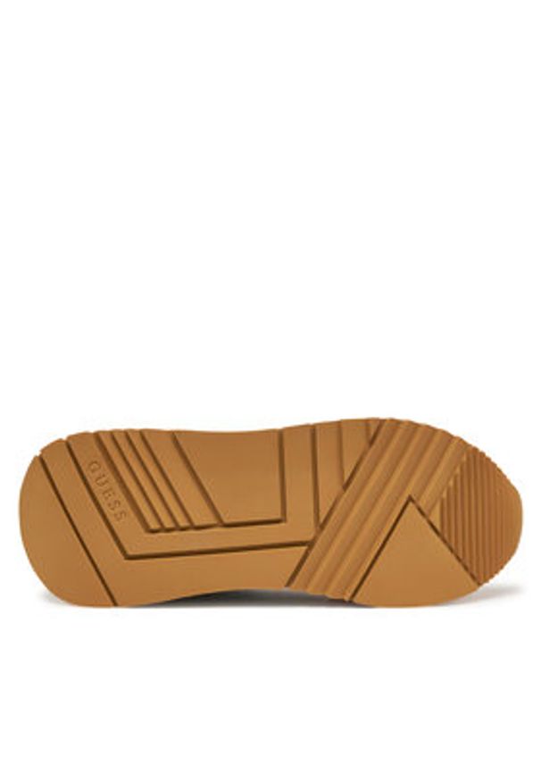 Guess Sneakersy FLPE2G LEP12 Kolorowy. Materiał: skóra. Wzór: kolorowy