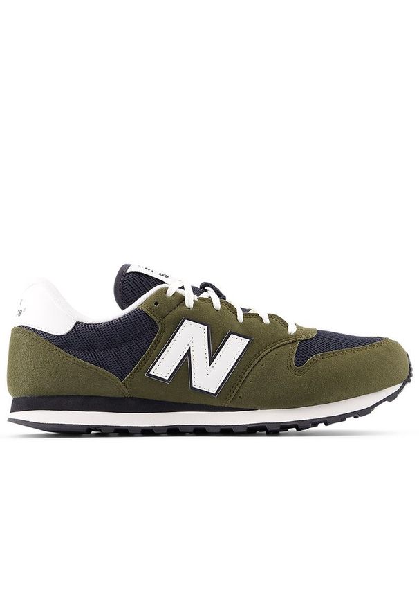 Buty męskie New Balance GM500ROS - zielone. Kolor: zielony. Materiał: materiał, syntetyk. Szerokość cholewki: normalna
