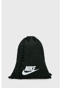 Nike Sportswear - Plecak. Kolor: czarny. Materiał: poliester, materiał. Wzór: nadruk #1