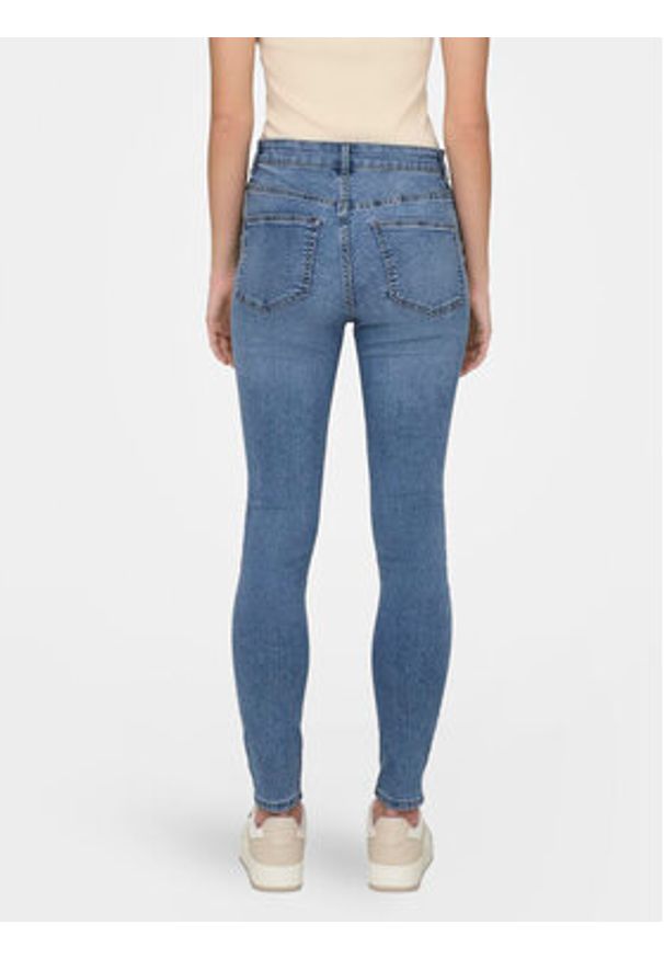 JDY Jeansy Moon 15322258 Niebieski Skinny Fit. Kolor: niebieski