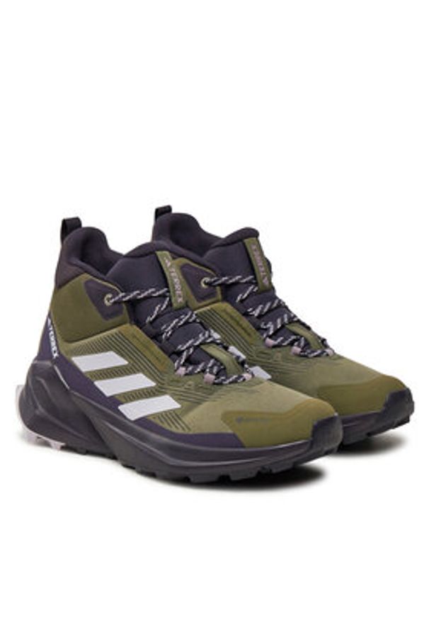 Adidas - adidas Trekkingi Terrex Trailmaker 2.0 Mid Gtx GORE-TEX IE9067 Zielony. Kolor: zielony. Materiał: materiał