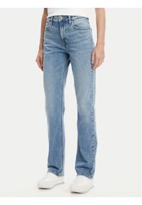 Calvin Klein Jeans Jeansy LV047B914G Niebieski Straight Fit. Kolor: niebieski
