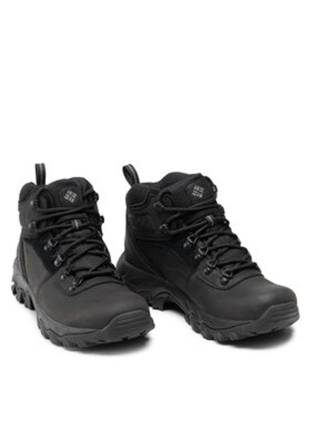 columbia - Columbia Trekkingi Newton Ridge Plus II Waterproof BM3970 Czarny. Kolor: czarny. Materiał: skóra, syntetyk. Sport: turystyka piesza