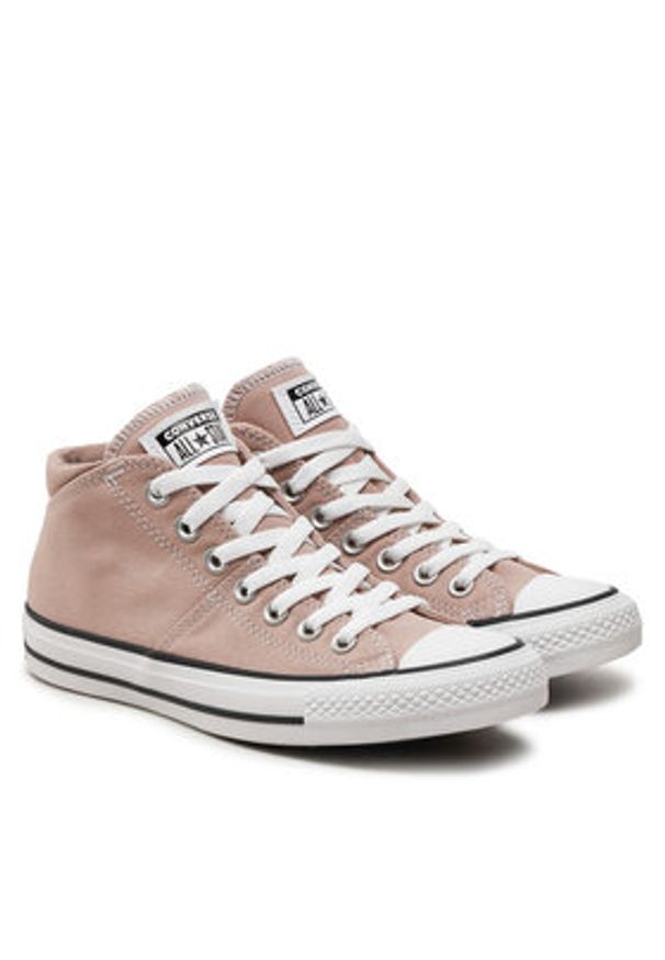 Converse Trampki Chuck Taylor All Star Madison Mid A06511C Beżowy. Kolor: beżowy. Materiał: materiał