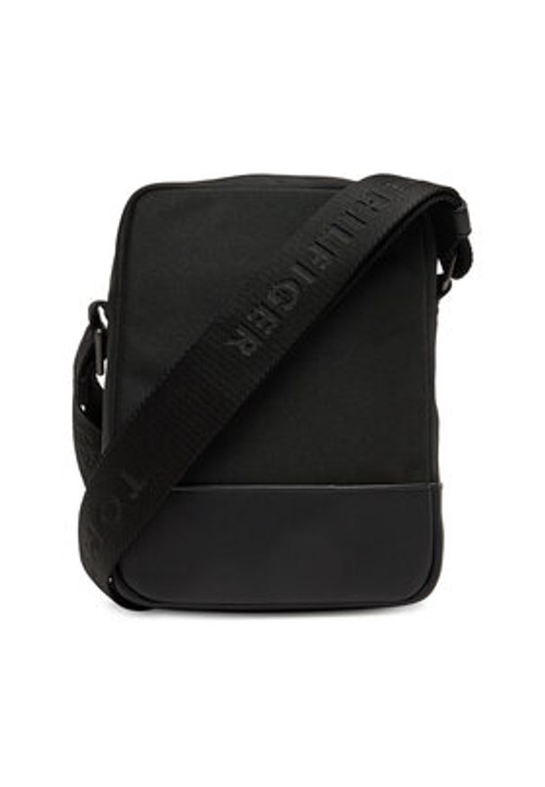 TOMMY HILFIGER - Tommy Hilfiger Saszetka Th Nylon Travel Mini Reporter AM0AM13472 Czarny. Kolor: czarny. Materiał: materiał
