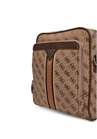 Guess Saszetka HMMISTP5160 Beżowy. Kolor: beżowy. Materiał: skóra