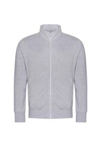 AWDIS - Kurtka Unisex Dla Dorosłych Campus Heather Z Pełnym Zamkiem Błyskawicznym. Kolor: szary