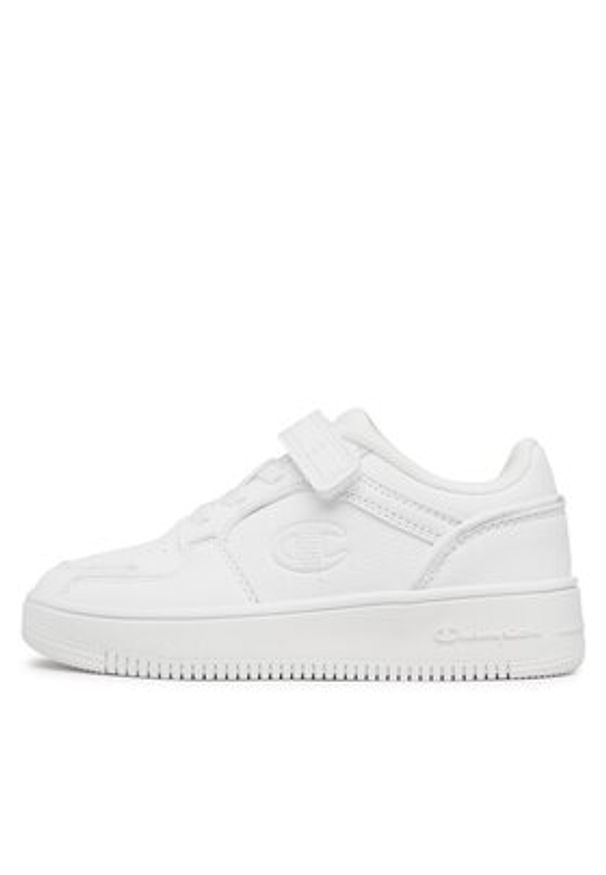 Champion Sneakersy Rebound 2.0 Low B S32141-WW009 Biały. Kolor: biały. Materiał: skóra